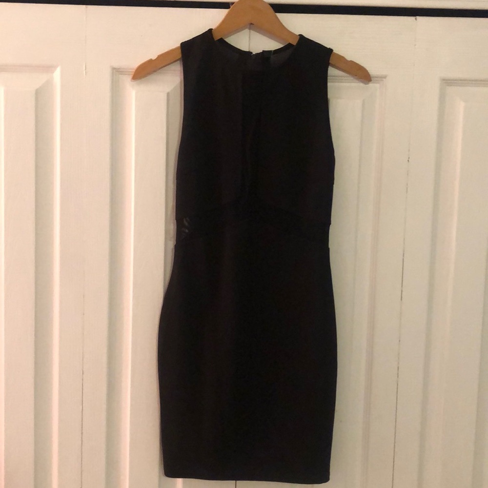 Black Mesh Windsor’s Dress